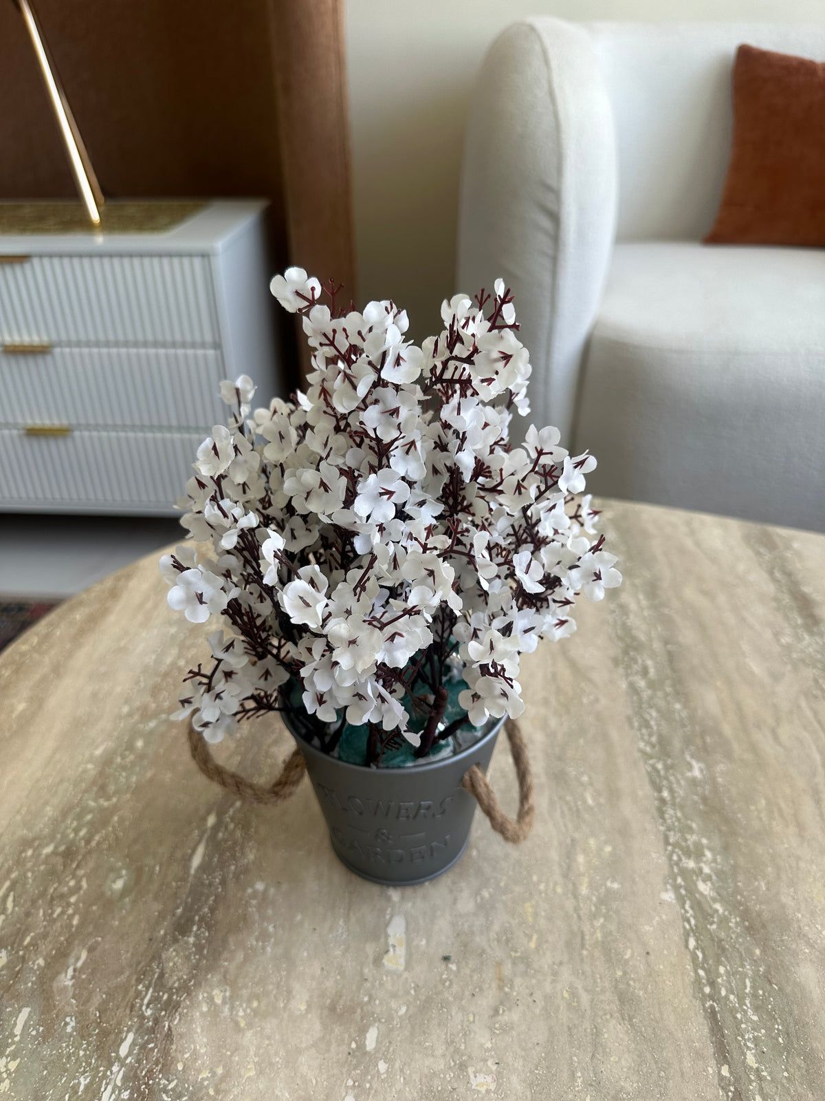 Eucalyptus planter White