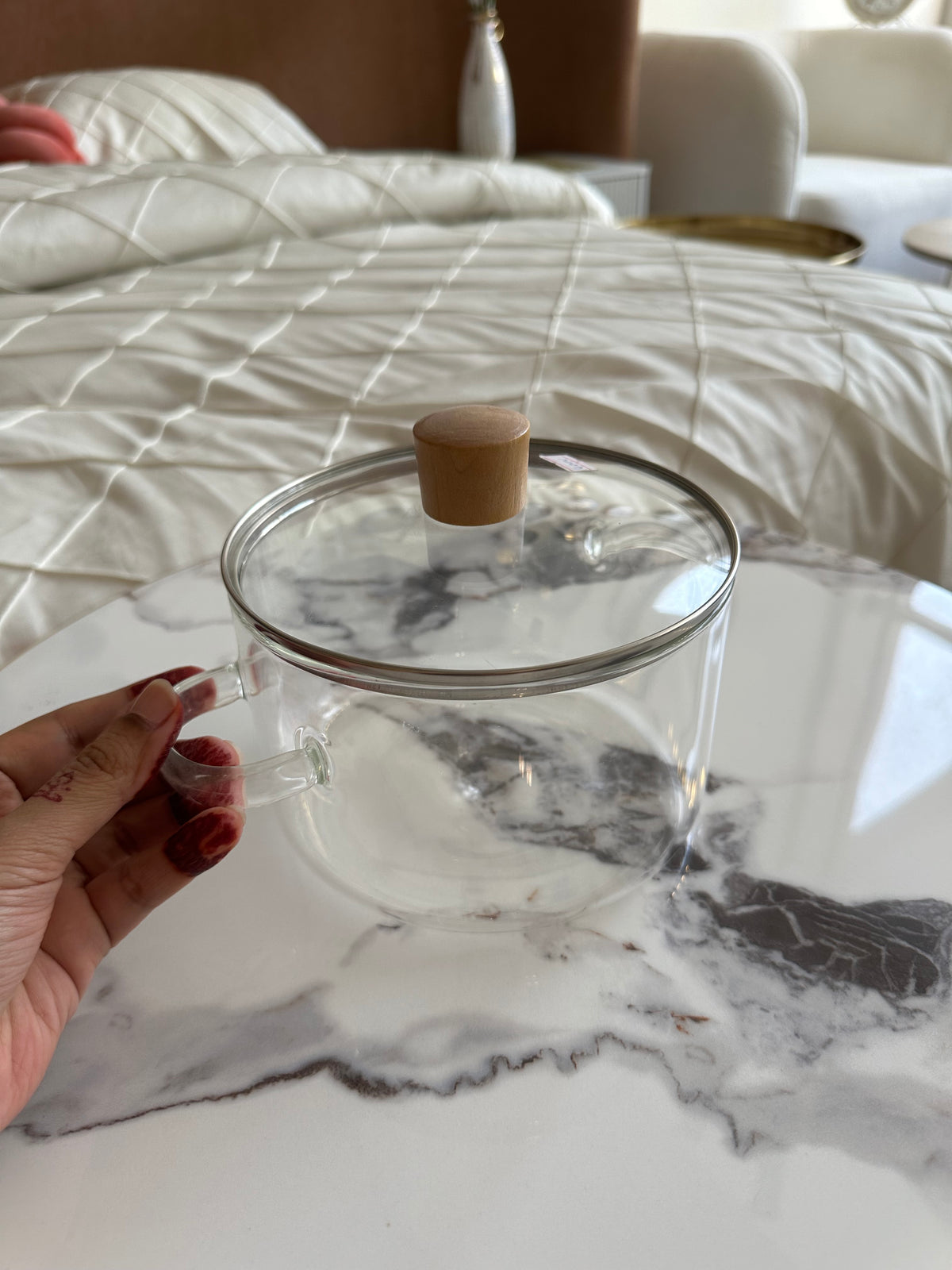 Glass Pot