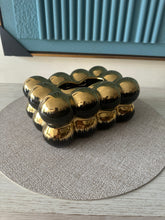 Gold & Black jewel Tissue box 012