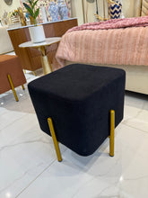 Cube Stool Black