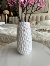 Abstract Vase White