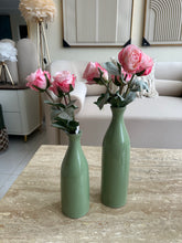 Muse Vase Set Olive Green