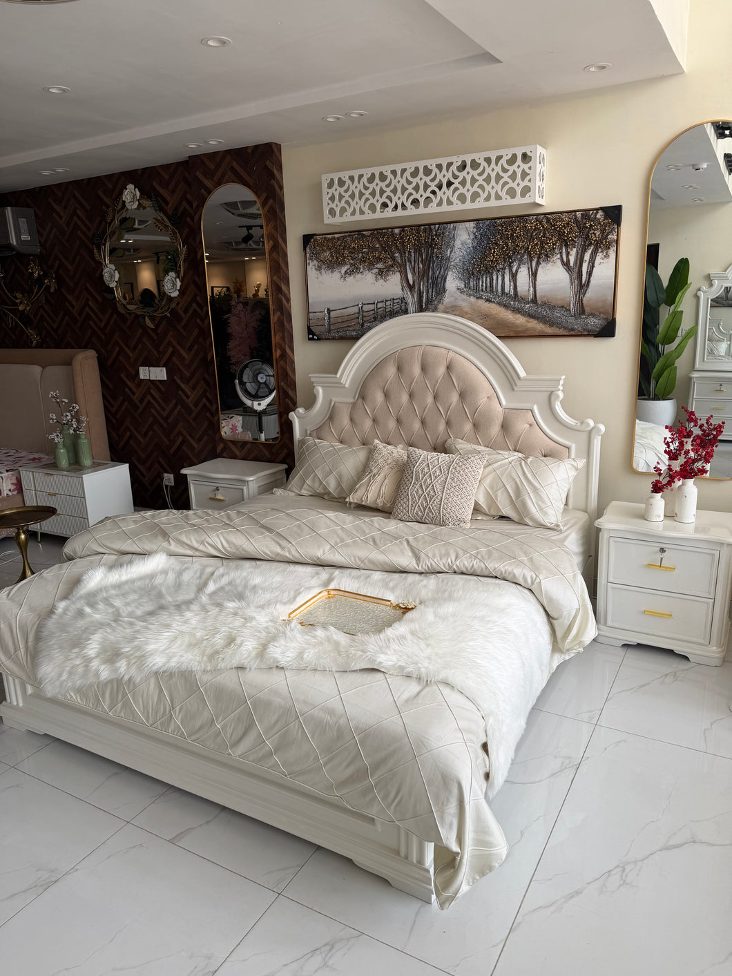 White Prestige Bed
