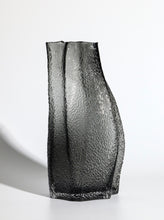Black Frosted Glass Vase