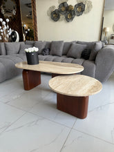 Travertine Dune Table Set (delivery only in Lahore)