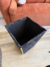 Luxury tissue box and dustbin 002