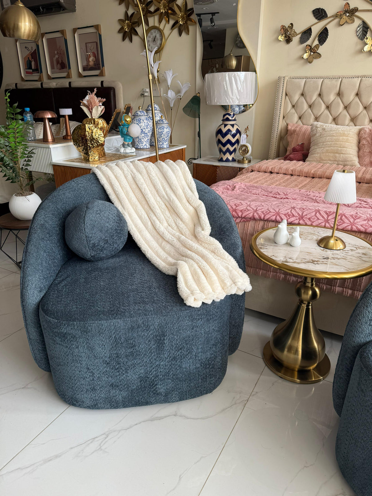Blue Isle Single Sofa Chair