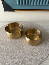 Metal Ash tray Gold