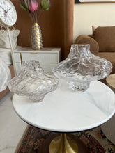Textured Glass Vase set