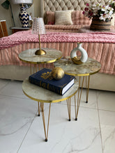 Set of 3 nesting table 004