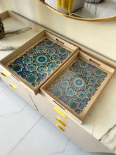 Wooden Tray Set 002