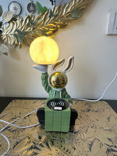 Green Rabbit Lamp