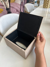 Jute Tissue Box