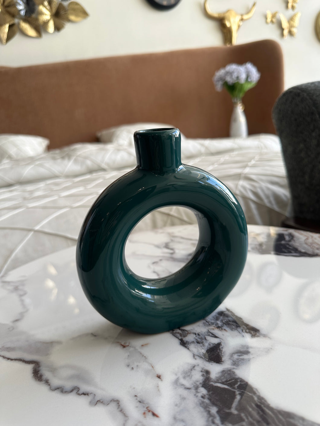 Ceramic Vase Green 139