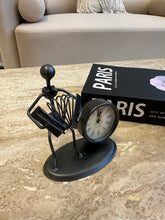 Metallic Clock grey 002
