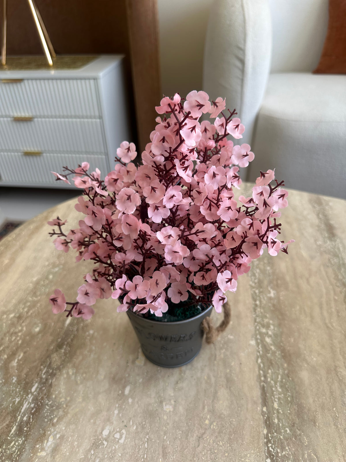 Eucalyptus planter Pink
