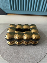 Gold & Black jewel Tissue box 012