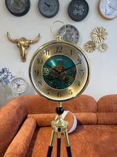 Tripod Gold Clock