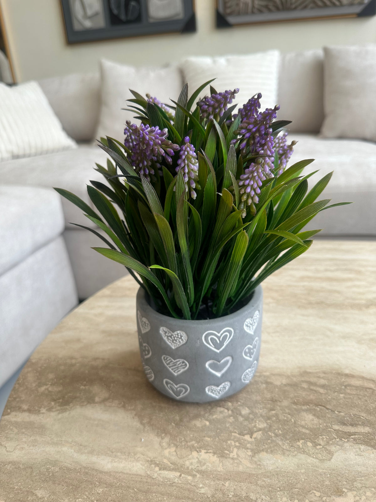 Heart Planter 004 Purple