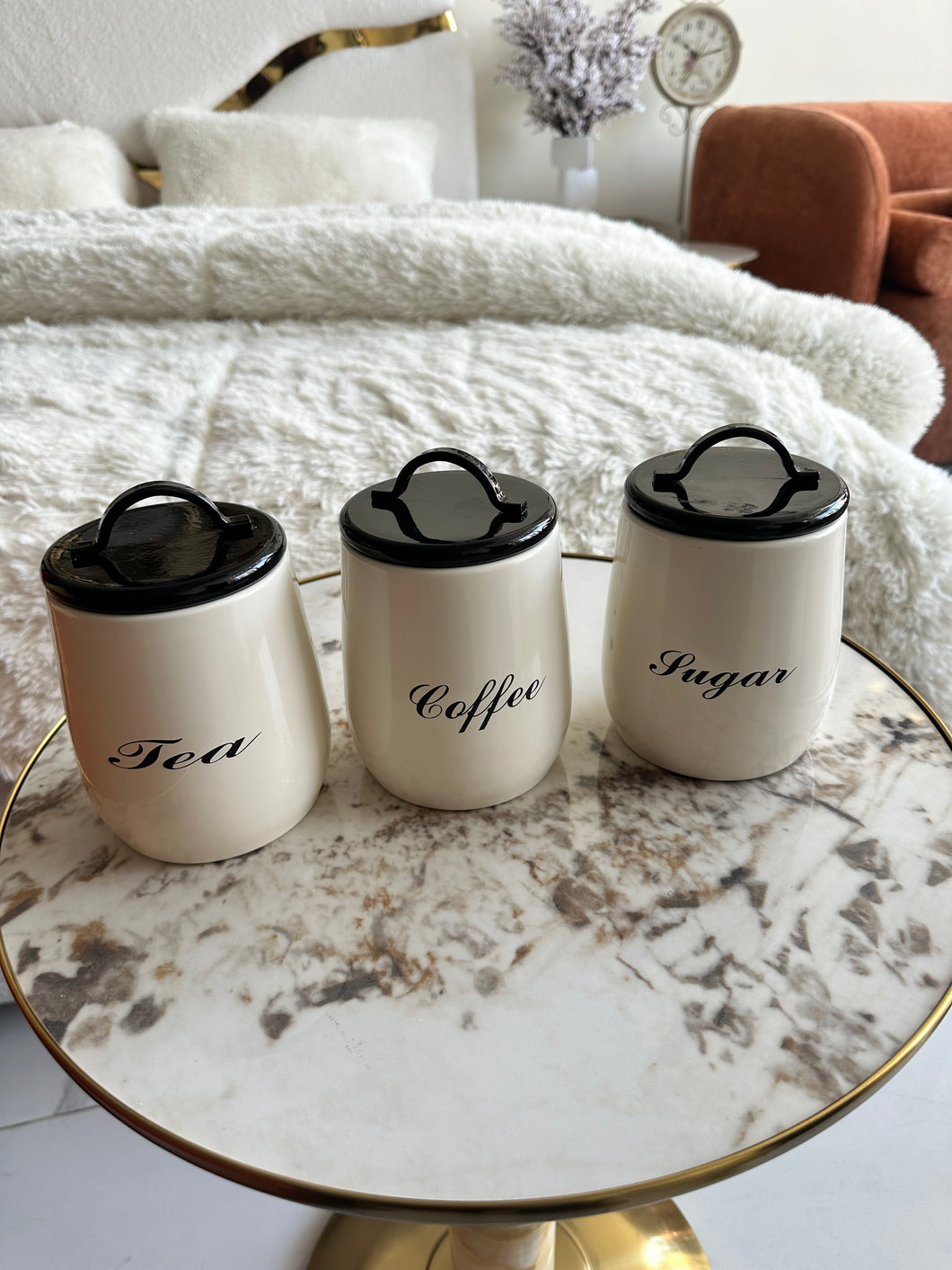 Coffee, Tea and Sugar Set 002