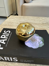 Gold Apple Ornament