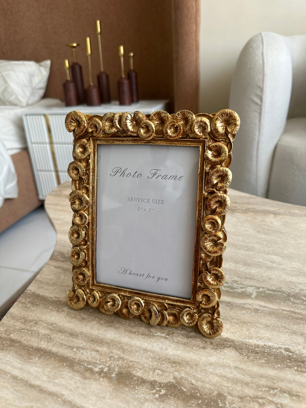 Resin Frame Vintage Gold 004