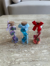 Cork bottles-Flower with msg
