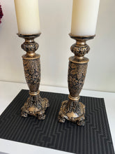 Antique Gold Candle Stand 010