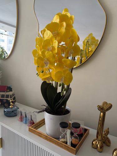 Artificial orchard yellow