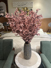 Faux Eucalyptus Spray Pink