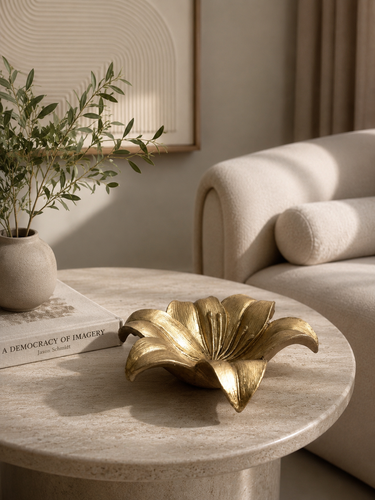 Lily Gold Tray