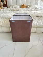 Laundry Basket Boucle Brown
