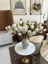 White Roses Bouquet Stem