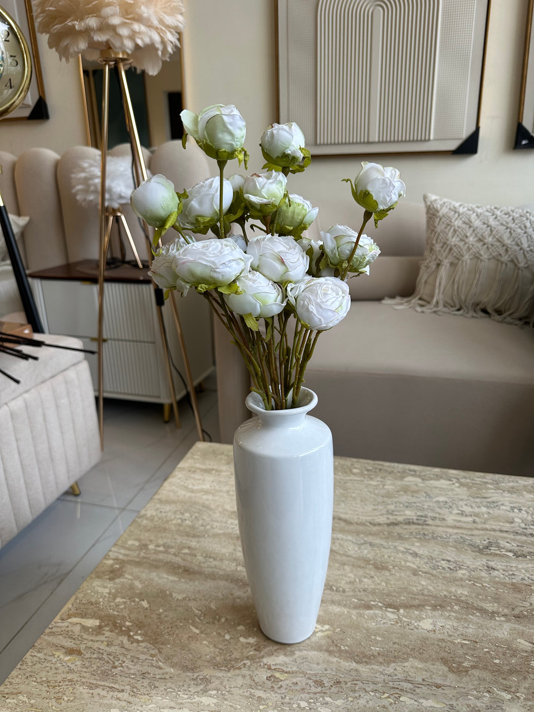 Rose Bunch 004 White