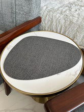 Leatherite Table mat grey 010