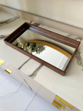 Leather Tray brown 05