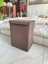 Laundry Basket Boucle Brown