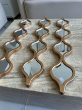Tear Drop glass Mirrors set of 3