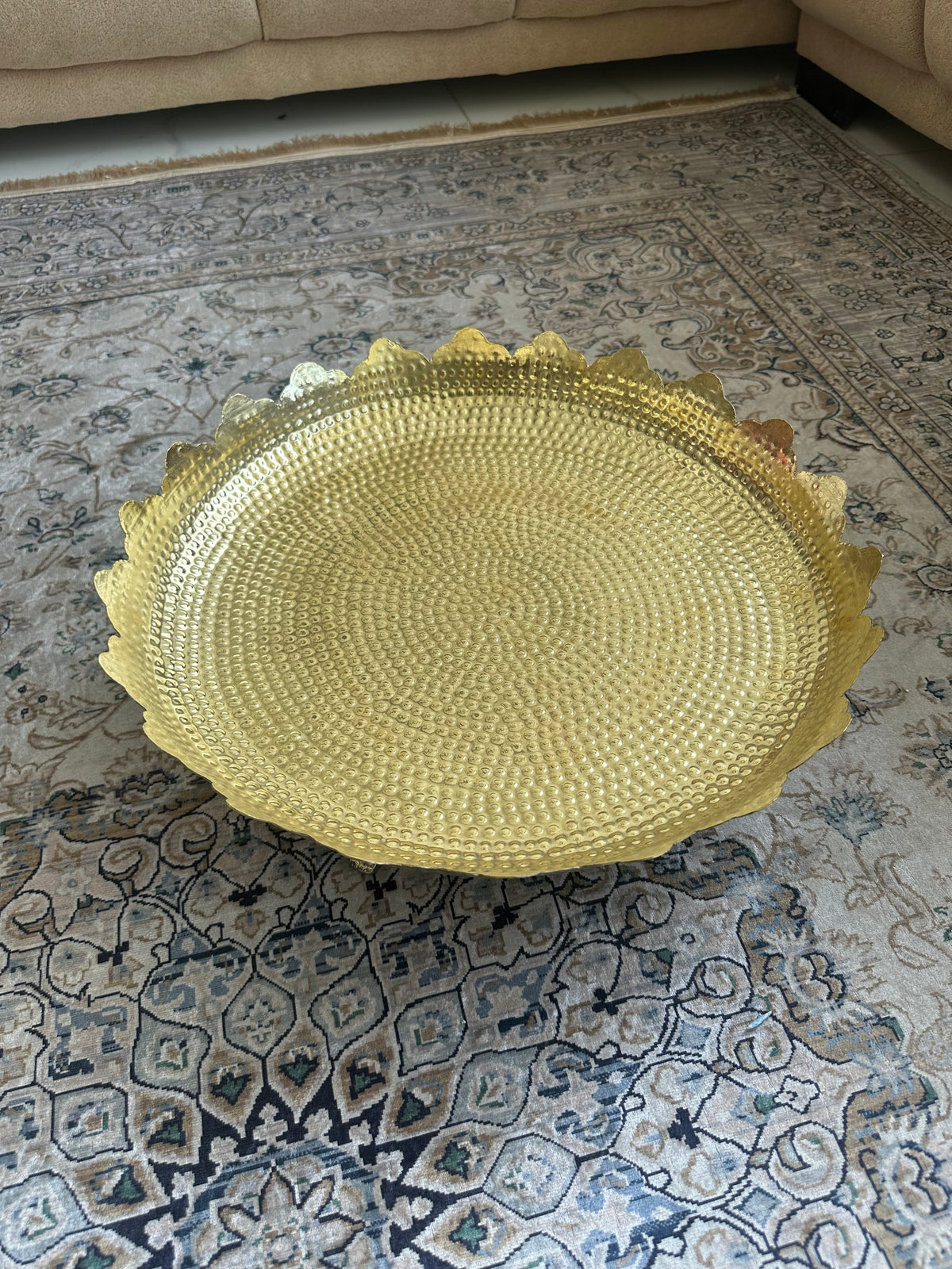 Brass Platter 04