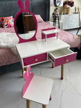 Kids vanity and chair