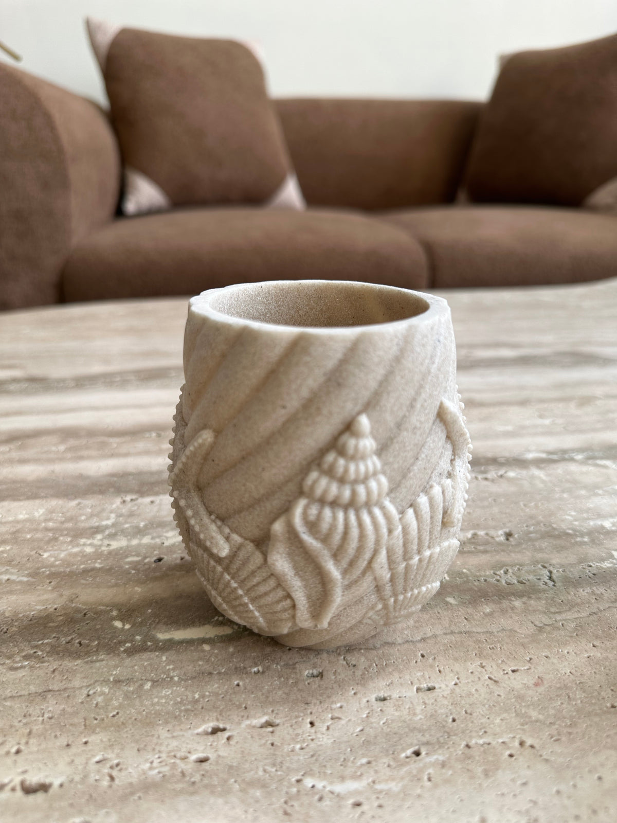 Sea shell bath set