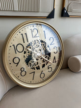 Mechanical Wall Clock Gold 20