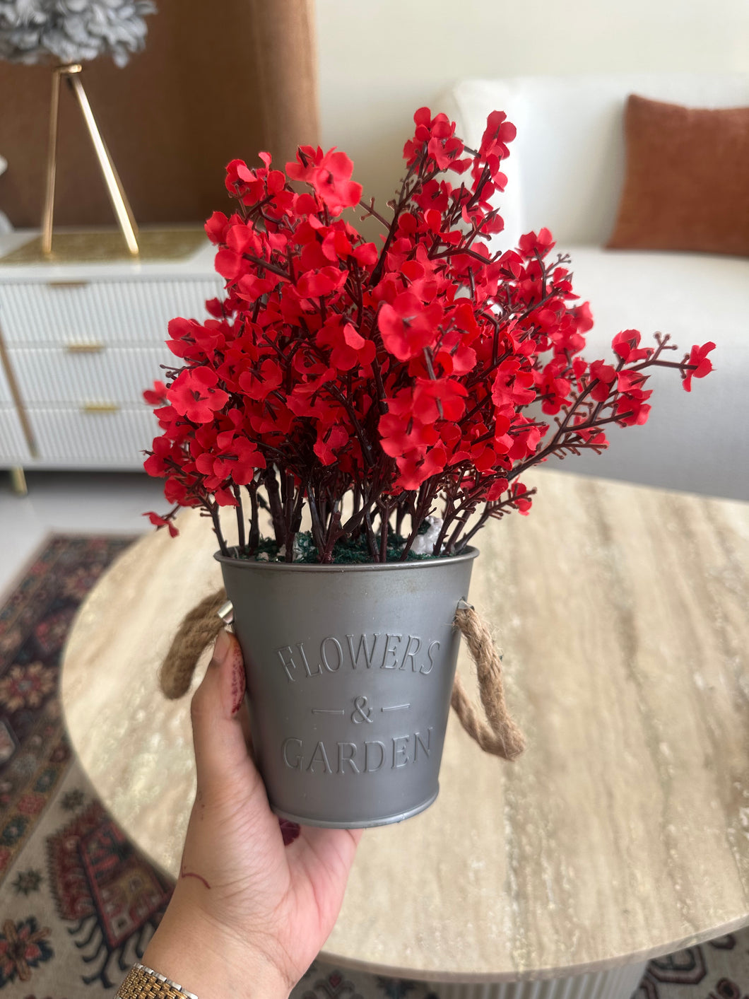 Eucalyptus planter Red