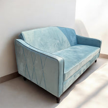 Blue Ottavia sofa cum bed