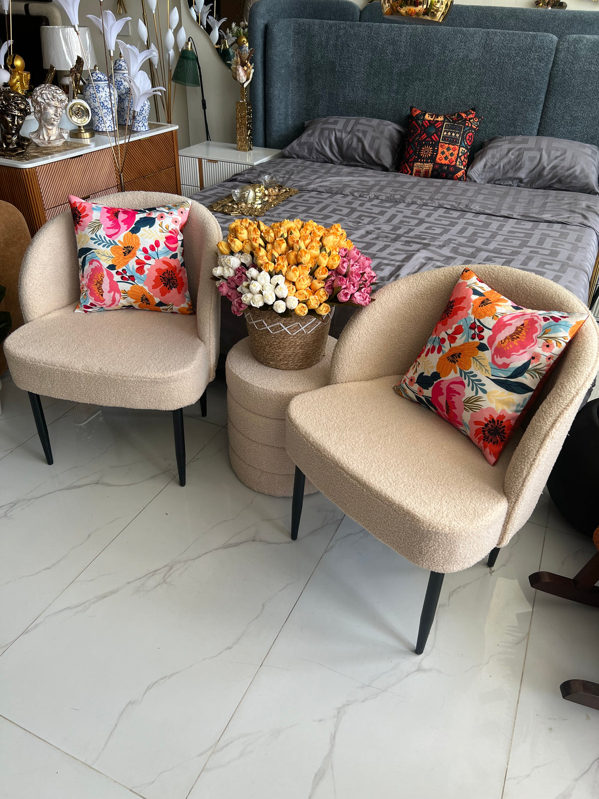 Cove Chair Set Beige