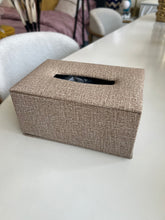 Jute Tissue Box