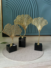 Ginkgo Leaf Ornaments set of 3