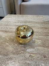 Gold Apple Ornament