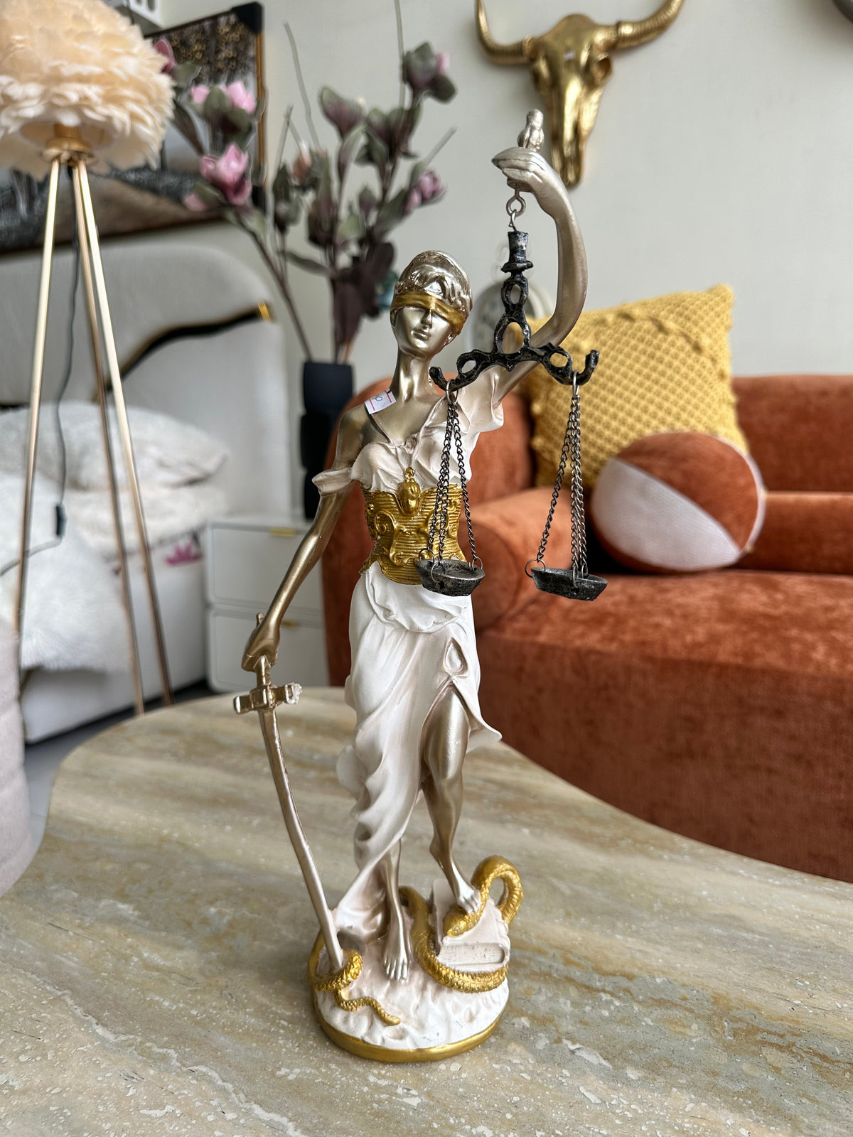 Lady Of Justice Statue