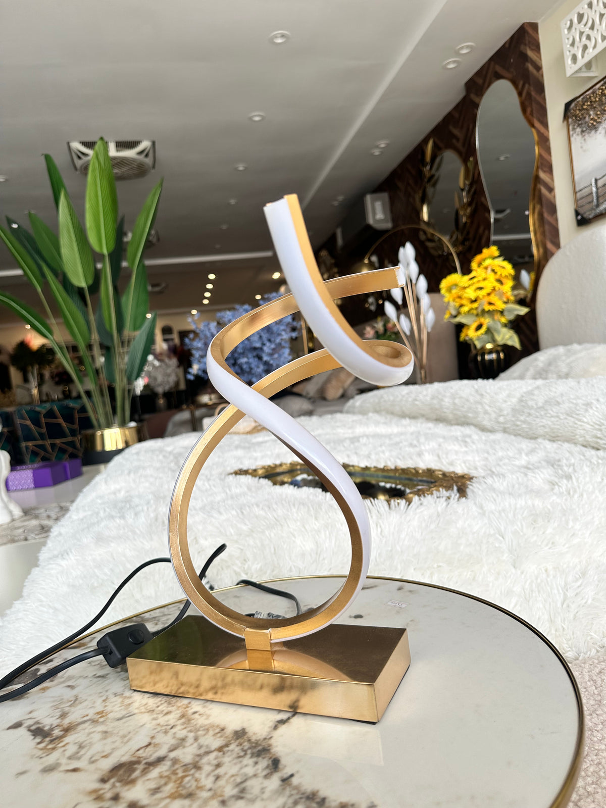 Spiral Led Table Lamp 002